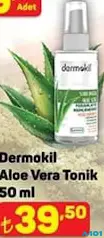 DERMOKİL ALOE VERA TONİK 50 ML